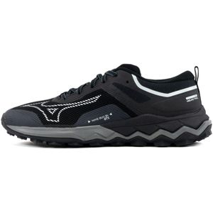 Mizuno Unisex Wave Ibuki 4 GTX Trail Running schoen, zwart/zilver/stille schaduw, 4.5 UK, Zwart zilver stille schaduw, 37 EU