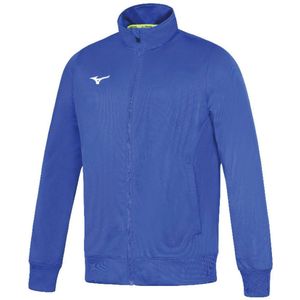 Mizuno - Team Core - Trainingsjas - Blauw - Hoogwaardige Materialen