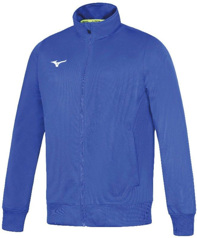 Mizuno - Team Core - Trainingsjas - Blauw - Hoogwaardige Materialen