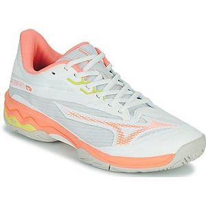 Mizuno Wave Exceed Light 2 Tennisdames, Snwwht Fcoral Spring