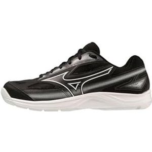 Mizuno Unisex Break Shot 4 CS Tennis, Zwart/Wit/HarborMist, 3 UK, Zwart-witte havenmist, 35 EU