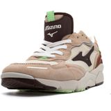 Mizuno - Sky Medal - Korfbalschoenen - Wit/Zwart - Suède/Synthetisch
