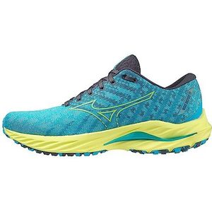 Mizuno Heren Wave Inspire 19 hardlopen, JBlue/Bolt2Neon/Luminous, 6 UK, Jblue Bolt2neon Lichtgevend, 39 EU