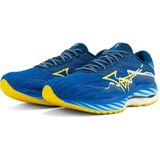 Mizuno Wave Rider 27 Amsterdam Hardloopschoenen Blauw EU 37 Man