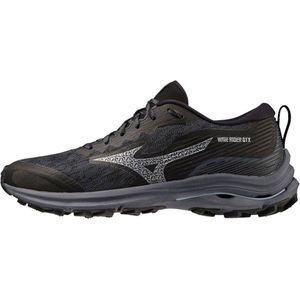 Mizuno Dames Wave Rider GTX Hardlopen, Zwart/OBlue/Silverstar, 35 UK, Zwart Oblue Silverstar, 38 EU