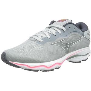 Mizuno Dames Wave Ultima 14 hardlopen, steengroeve wit H Vpink, 8 UK, Steengroeve Wit H Vpink, 42 EU