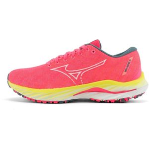 Mizuno Wave Inspire 19 Hardlopen voor dames, H Vpink Swhite Lichtgevend, 36.5 EU