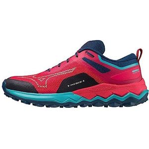 Mizuno Vrouwen Wave Ibuki 4 Hardlopen, Jazzy/Bluebird/BOpal, 7 UK, Jazzy Bluebird Bopal, 40.5 EU