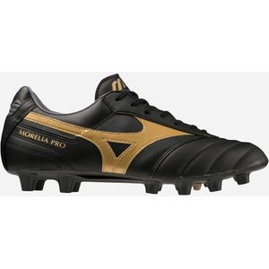 Mizuno Unisex Morelia II PRO Voetbal, zwart/goud/donkerschaduw, 10 UK, Zwart Goud Darkshadow, 44.5 EU