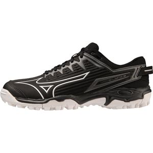 Mizuno Wave Lynx 2 Black - White Hockeyschoen