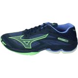 Mizuno wave lightning z7 in de kleur marine.