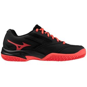 Mizuno Tennisschoen Padelschoen Exceed Star CC Junior Zwart Rood
