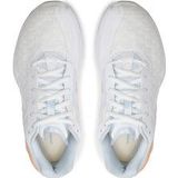 Mizuno Wave Stealth Neo - Indoorschoenen - Wit - Licht Oranje