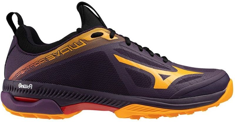 Mizuno - Wave Panthera - Hockeyschoen - Paars - Materiaal: Kunststof