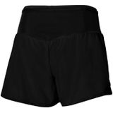 Mizuno - Multi Pocket Short - Korte Broek - Zwart - Lichtgewicht - Dames