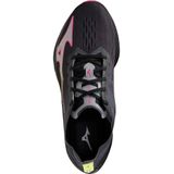 Mizuno - WAVE REBELLION PRO 2 - Hardloopschoenen - Zwart/silver/pink tetra