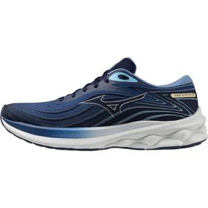 Mizuno - Wave Skyrise - Hardloopschoenen - Zwart - Dempende Ondersteuning