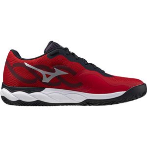 Mizuno WAVE ENFORCE COURT PADEL Salsa/white/vulcan Dames/Heren Maat 45