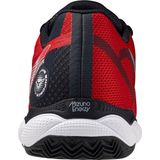 Mizuno - Wave Enforce Court - Padelschoen - Rood/Zwart - Synthetisch/Textiel