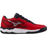 Mizuno - Wave Enforce Court - Padelschoen - Rood/Zwart - Synthetisch/Textiel