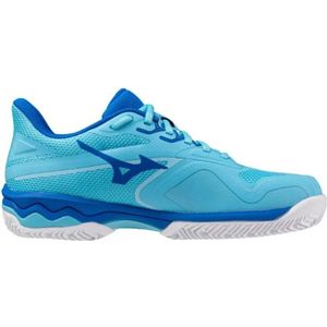 Mizuno - Wave Exceed Light 2 - Padelschoen - Blauw Wit - Synthetisch/Textiel