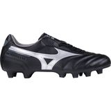 Mizuno - Morelia II Club - Voetbalschoenen - Zwart Zilver