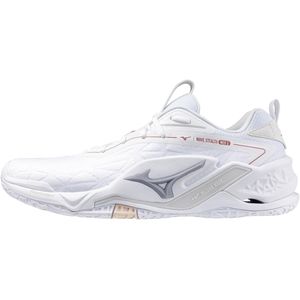 Mizuno WAVE STEALTH NEO 2 Handbalschoenen Wit/Aleutian/Cloud Pink Dames