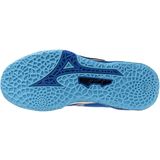 Mizuno - WAVE STEALTH NEO 2 MID - Handbalschoenen - Mugen Blue/White/Estate Blue