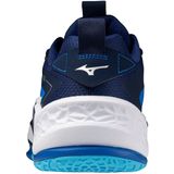 Mizuno - WAVE STEALTH NEO 2 - Handbalschoenen - Mugen Blue/White/Estate Blue - Dames/Heren