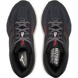 Mizuno - WAVE SERENE GTX - Hardloopschoenen - Ebony/Rumba Red/Black