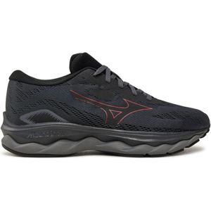 Mizuno - WAVE SERENE GTX - Hardloopschoenen - Ebony/Rumba Red/Black