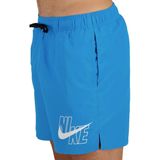 Nike - Logoprint - Zwemshort - Blauw - Polyester