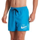 Nike - Logoprint - Zwemshort - Blauw - Polyester