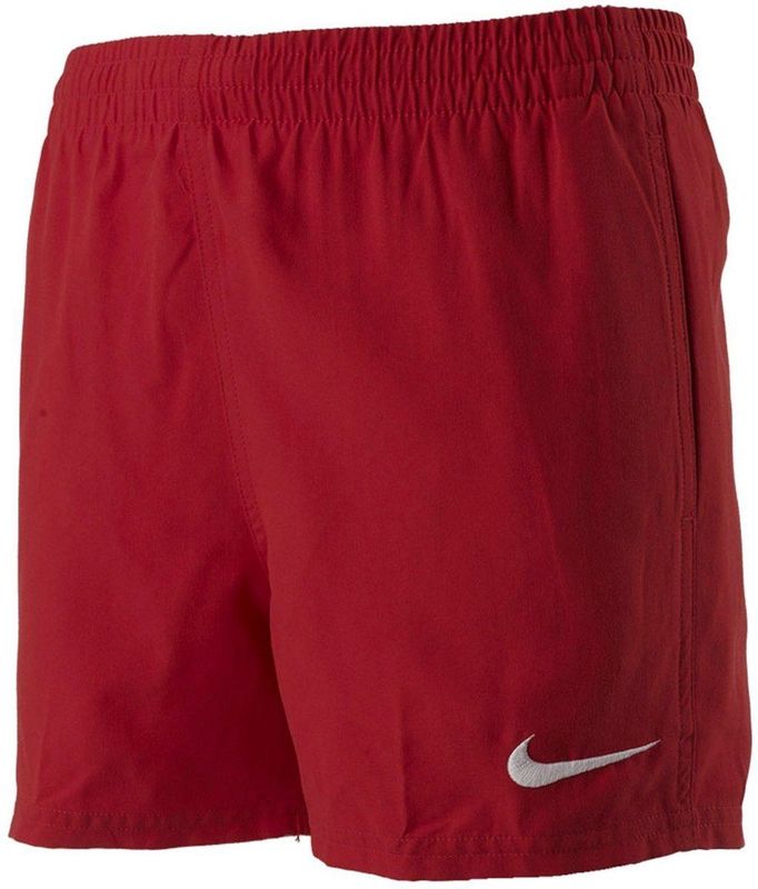 Nike - Swim Essential - Volleyzwembroek - Rood - 4 inch
