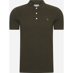 T-shirt - Zwart - 100% Gekamd Biologisch Katoen - Slimfit - Geborduurd Logo