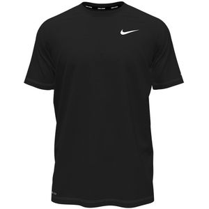 Nike - Hydroguard - Sportshirt - Zwart - 100% Polyester, Dri-Fit Technologie