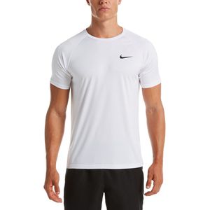 Nike Swim Nike Essential - Short sleeve hydroguard Heren Zwemshirt - White