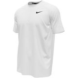 Nike - Hydroguard - Sportshirt - Wit - 100% Polyester - Korte Mouwen