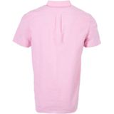 Farah - Drayton - Overhemd - Koraalrood - Korte Mouwen