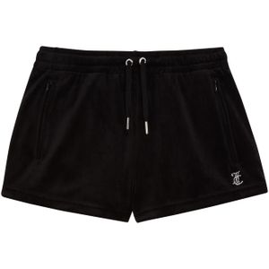 Juicy Couture - Tamia - Korte Broek - Velours - Zwart