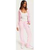 Juicy Couture - Robertson Tracktop met Broek - Kleur: Cherry Blossom - Materiaal: Diamante