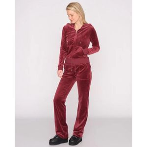 Juicy Couture Cardigan - Fluweel - Robertson - Tawny-port - Juicy Couture - Teen - XXS - Xtra Xtra Small - Cardigan