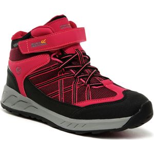 Regatta Kinderen Samaris V Mid Walking Boots (Donkerkerkerkers/Neon Roze) - Maat 18.5