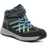 Regatta Kinderen Samaris V Mid Walking Boots (29 EU) (Bruyèrehout/fluorescerend blauw)