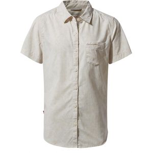 Craghoppers Dames/dames NosiLife Vanna Korte Mouwen Shirt (Zeezoutafdruk)