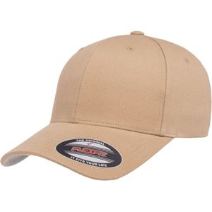 Flexfit By Yupoong Gebürsteter Twill Baseballkappe (L/XL) (Khaki)