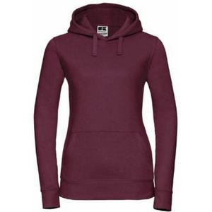 Russell - Authentic Hoodie - Bordeauxrood - Dames