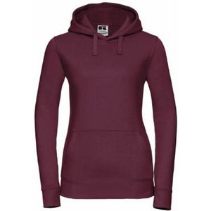 Russell - Authentic Hoodie - Bordeauxrood - Dames