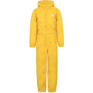 Trespass - Kinderen Knop Regenpak - Blauw - Waterdicht - Polyester