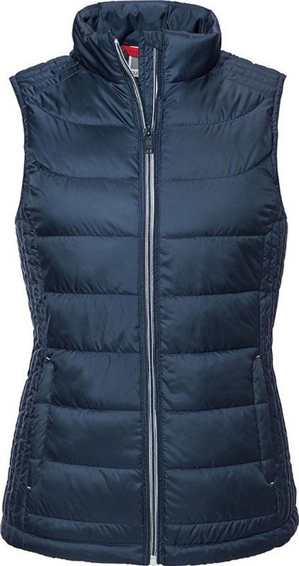 Russell - PC4113 - Bodywarmer - Franse Marine - Polyester Buitenstof, Eco-efficiënte DuPont Sorona Vulling